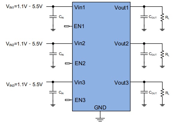 GLF78131 application schematic